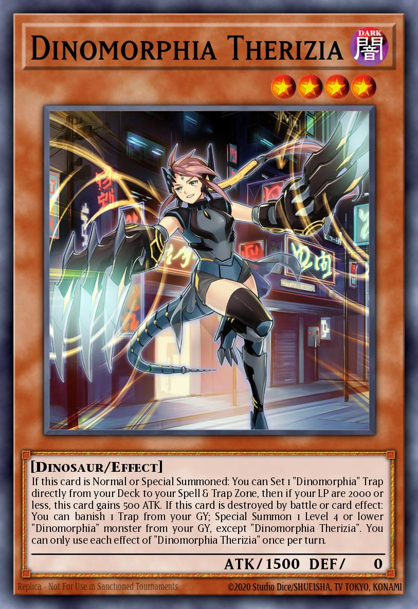 MP23-EN009-Dinomorphia Therizia-Prismatic Secret Rare