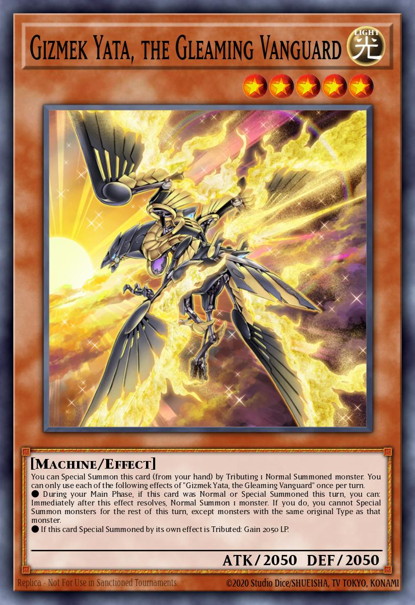 MP20-EN163-Gizmek Yata, the Gleaming Vanguard-Prismatic Secret Rare