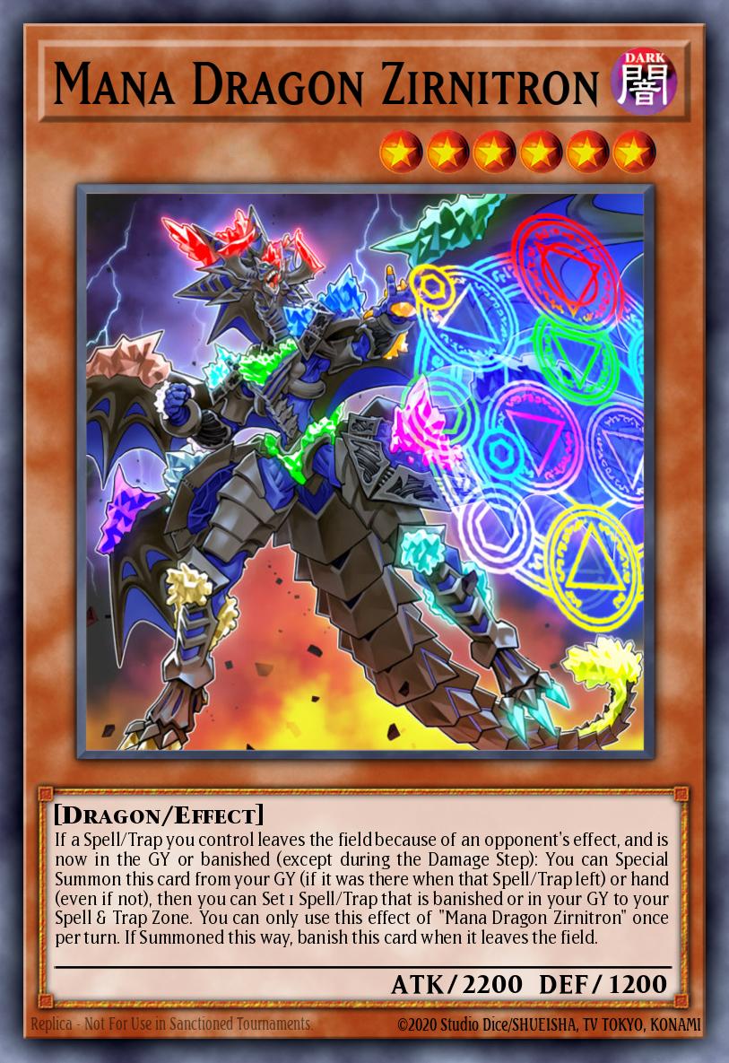 MP19-EN090-Mana Dragon Zirnitron-Prismatic Secret Rare