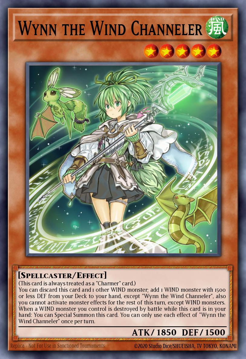 MP21-EN158-Wynn the Wind Channeler-Prismatic Secret Rare
