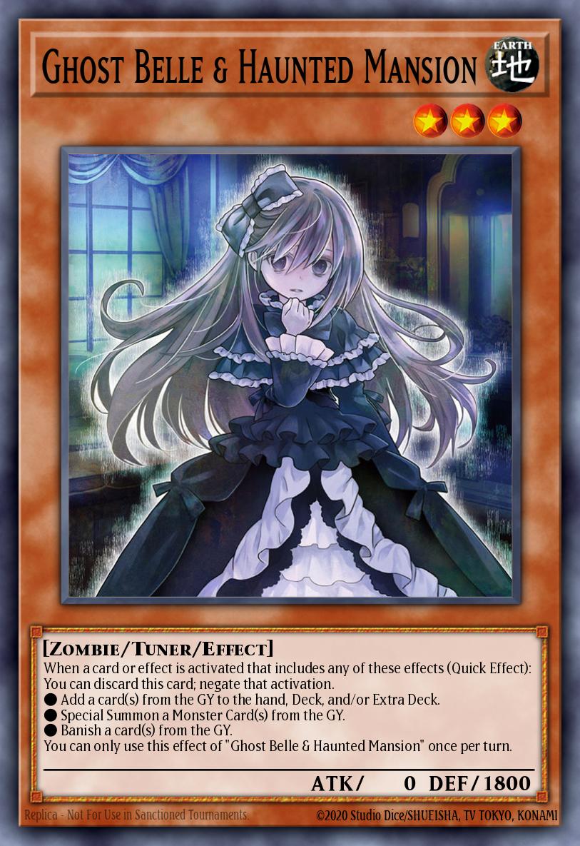 MP22-EN258-Ghost Belle & Haunted Mansion-Prismatic Secret Rare