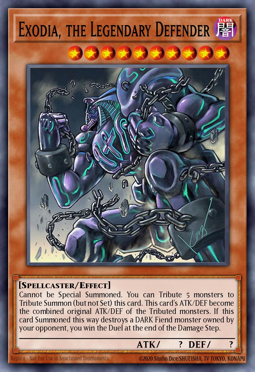 TN19-EN003-Exodia, the Legendary Defender-Prismatic Secret Rare