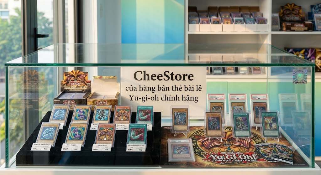 THẾ GIỚI THẺ BÀI TCG CHÍNH HÃNG - YU-GI-OH! & POKÉMON